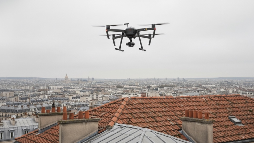Inspection drone STS01 et STS02 Ile-de-France Service